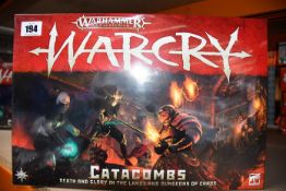 One boxed as new Warhammer Age of Sigmar Warcry Catacombs set.