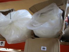 An as new Visco Therapy 7500 memory foam mattress topper together with a Southern Foam mattress