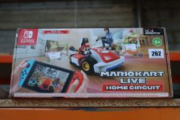 A boxed Nintendo Switch Mario Kart Live: Home Circuit.