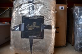 Six as new Catalonia Premium Wearable Blankets in Camel.