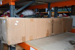 A boxed Sassy Home CD149 Mirror Crush Diamante Jewel Crystal Square Tall Grandfather Clock (143 x 30