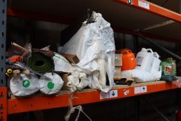 A quantity of miscellaneous garden related items to include window box planters, Resolver weed