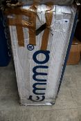 A boxed Emma mattress (Size double) (Damage to box).