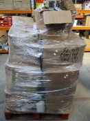 Fourteen boxes of miscellaneous items to include clothing, toiletries and stationery.