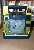 A Cardiac Science G3 AED trainer.