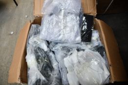 A quantity of assorted Easy Travel mobility scooter accessories.