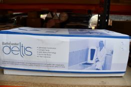 A pre-owned Deltis Bathmaster bath lift (With original box).