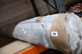 An as new Reef RF13 Big Geo Blue rug by Asiatic London (200 x 290cm).