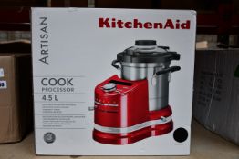 One boxed KitchenAid Artisan (5KCF0104BBK) Cook Processor 4.5L.