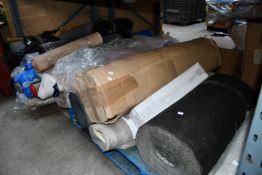 A large quantity of rugs, mats and other miscellaneous floor coverings.