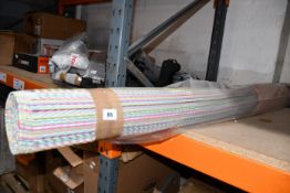 An as new Fab Hab indoor/outdoor rug (Multi-coloured).