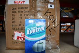 Forty eight boxed as new Kontrol Ceramic Humidifiers.