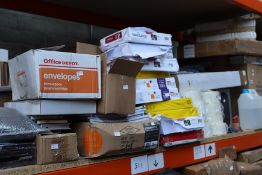 A large quantity of miscellaneous stationery and related items.