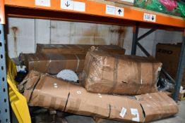 A quantity of miscellaneous items to include a wheelchair kerb ramp.