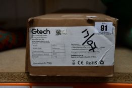 A boxed Gtech HT3.0 Cordless Hedge Trimmer.