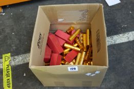 A quantity of handbag perfume spray bottles.