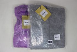 Two as new Resume Amora knit sleeveless sweaters (Both EU 36 - RRP £90 each).