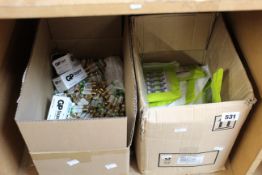 A large quantity of batteries to include GP super AA alkaline batteries and Starcell AG13 alkaline