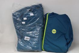 Two women's as new Moon Climbing Meteor jackets in midnight (Both M, one un-bagged with no tags