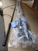 Ten as new Turfmasters Ireland 160cm lunge whips in black.