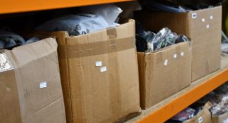 A quantity of as new clothing and related items.