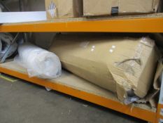 Two as new unbranded mattresses (Sizes unspecified).