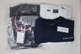 An as new Henri-Lloyd Combe sweatshirt (M), Henri Lloyd Round The World T-shirt (XL), Tommy Hilfiger