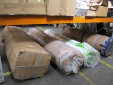 Four as new mattresses (No brands or sizes available).