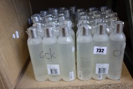 Thirty three as new Calvin Klein CK One body wash (250ml).