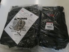 Two as new black Tidify car front seat organizers with rain covers/bottle holder/padded laptop