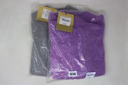 Two as new Resume Amora knit sleeveless sweaters (Both EU 38 - RRP £90 each).