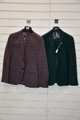 A Ben Sherman suit jacket (38R- RRP £105) and a Ben Sherman suit in teal (Jacket 40