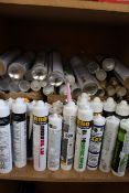 A large quantity of sealants, adhesives and related items to include Arbo Professional low modulus