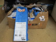 Eight boxes of ten as new Upat Anchor Rods ASTA M16x 190fvz.