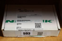 One hundred boxed as new Connectors NBNC75BTU11-D.