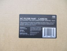 One boxed as new AC infinity carbon duct filter (Model: AC-DCF6).