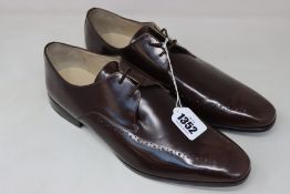 A pair of Sweeney London brown leather shoes (UK 10 - No box).