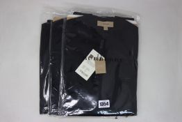 Three as new Burberry black sweaters (M).