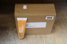 Ten boxed as new CHT Silcoset 158 (Thixotropic, black acetoxy silicone sealant).