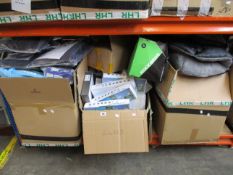 Three boxes of assorted miscellaneous items to include household items, toys, souvenir's and