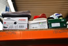 A pair of as new MBT Physiological Footwear Harper metallic pewter ballet flats (UK 5).