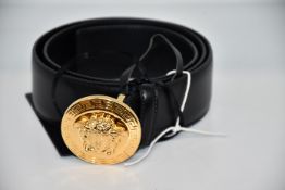 An as new Versace belt (Size 95 - RRP £290).