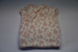 Five as new Boux Avenue pink and white mix velour animal shortie sets (All Size 8 - RRP £35 each).
