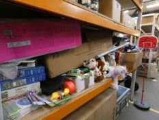 A quantity of miscellaneous toys and related.