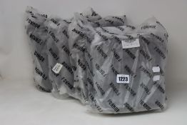 Four men's as new Fonmor Vintage leather bags in brown.