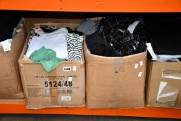 A quantity of assorted as new clothing and related items.