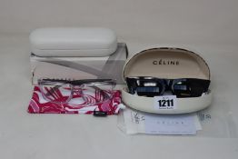 A pair of Celine sunglasses (Possibly pre-owned but glasses in excellent condition - box slightly