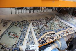 An Iranian Hand Woven Kashan Rug.