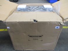 A boxed as new Dynamode 9U wall mount rack cabinet (CAB-W9U-EL550).