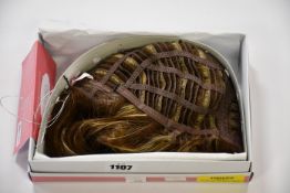 An as new Estetica Angela synthetic wig (Colour R8/26H - RRP £152).